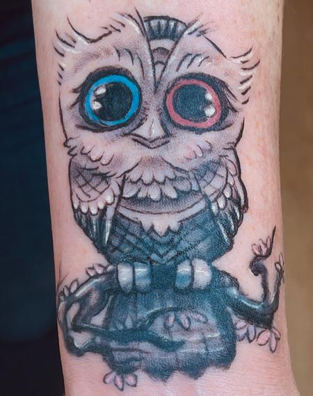 tattoos/ - illustrative owl - 145482